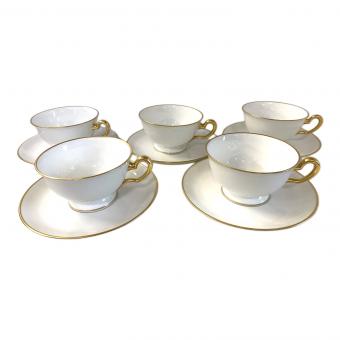 大倉陶園 (オオクラトウエン) カップ&ソーサー ゴールドライン