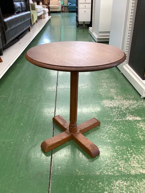 Najico (ナジコ) サイドテーブル ブラウン ジャパンビンテージ ラウンド オーク材 FIVESTARS by najico