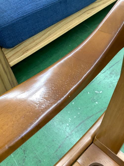 カリモク60 (カリモクロクマル) 1人掛けソファー ブラック フレームチェア 435 W36600BW