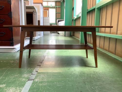 カリモク60 (カリモクロクマル) ローテーブル ブラウン  T36400 RWK ラバートリー リビングテーブル大 幅:約119㎝