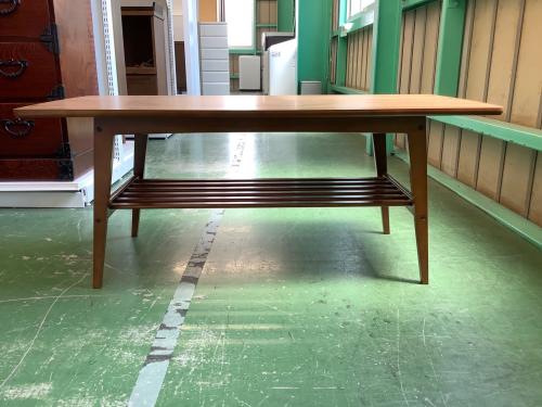 カリモク60 (カリモクロクマル) ローテーブル ブラウン  T36400 RWK ラバートリー リビングテーブル大 幅:約119㎝