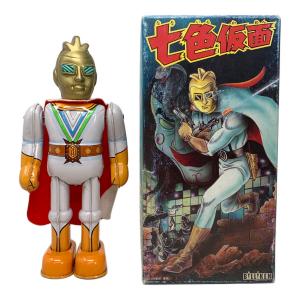 ビリケン商会ブリキ7色仮面 インテリア小物