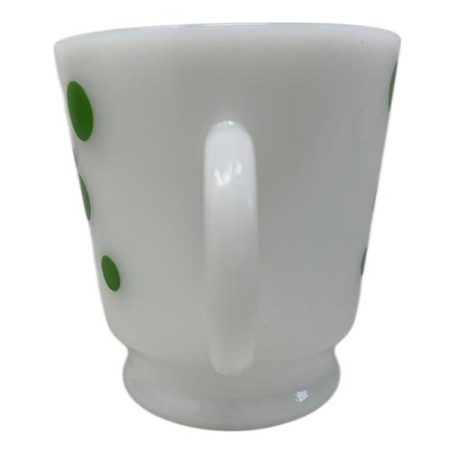 Fire King (ファイヤーキング) マグカップ ヘーゼルアトラス・グリーンドット