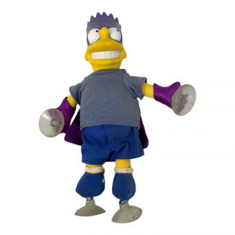 ヴィンテージソンプソンズ吸盤フィギュア パープル