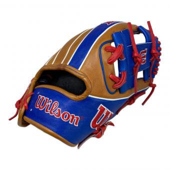 Wilson (ウィルソン) グローブ ブルー×ブラウン ムーキー・ベッツ 内野用 WBW103524