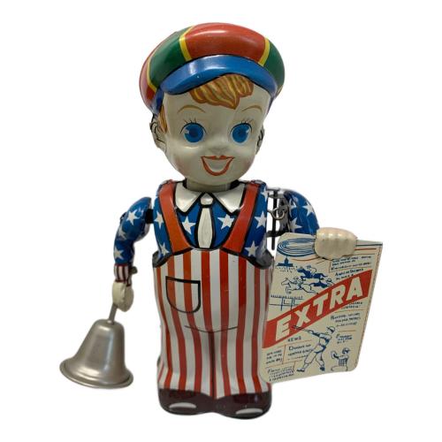 NEWS-BOY ブリキ人形