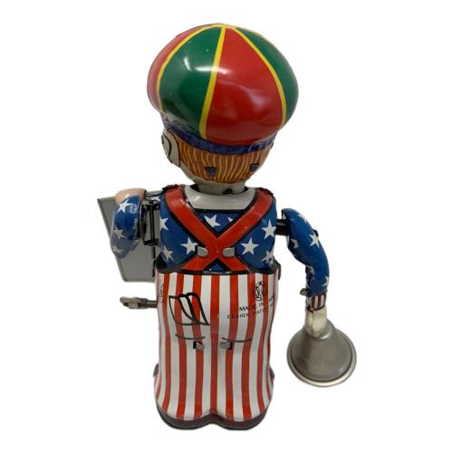 NEWS-BOY ブリキ人形