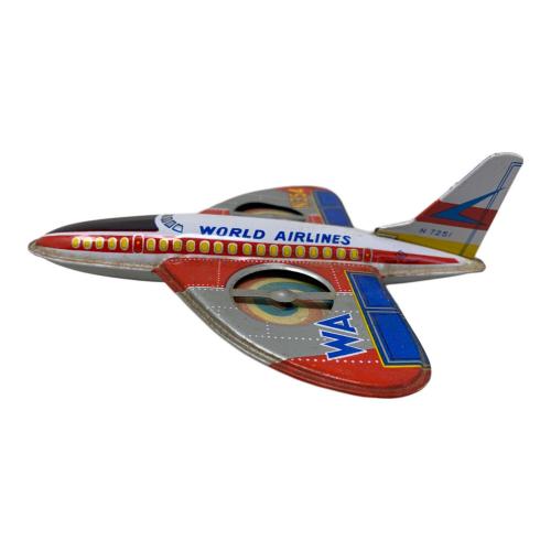 WORLD AIRLINE ブリキ飛行機 男の子おもちゃ WORLD AIRLINE