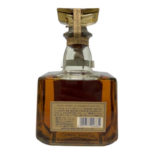 サントリー ローヤル ウィスキー 15年 750ml｜トレファクONLINE