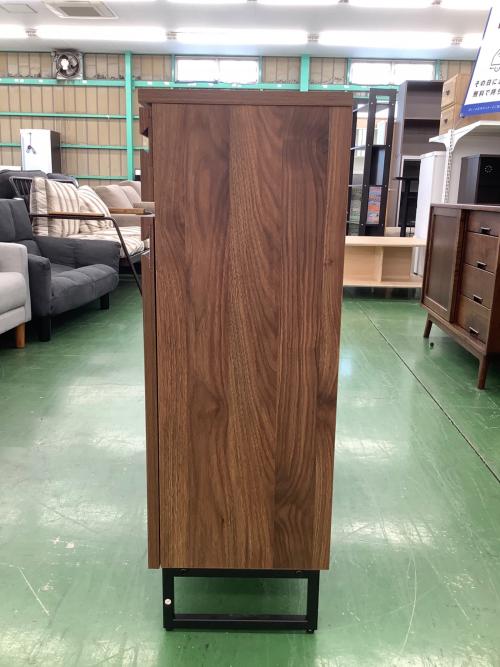 ハイチェスト ダークブラウン