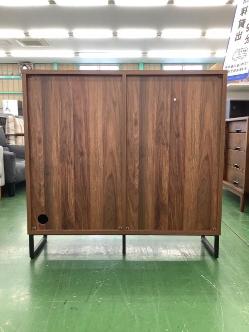 ハイチェスト ダークブラウン