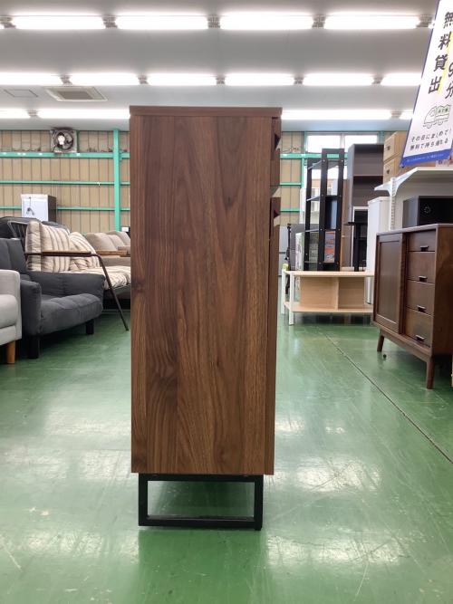 ハイチェスト ダークブラウン