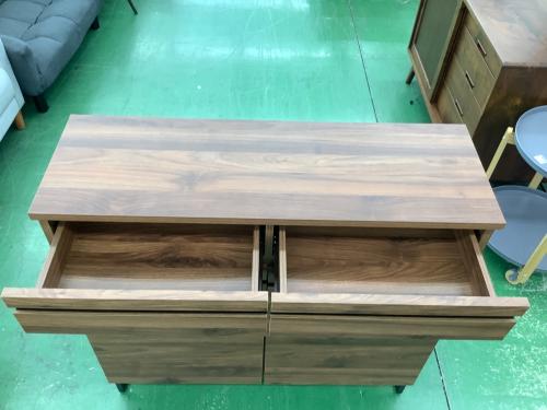 ハイチェスト ダークブラウン