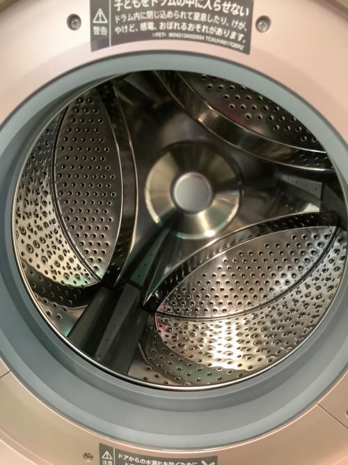 SHARP (シャープ) ドラム式洗濯乾燥機 240 7.0kg ES-S7G-NL 2022年製 固定ボルト有 清掃【未実施】 50Hz／60Hz