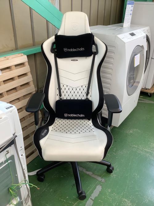 noblechairs (ノーブルチェアーズ) ゲーミングチェア ホワイト×ブラック 239