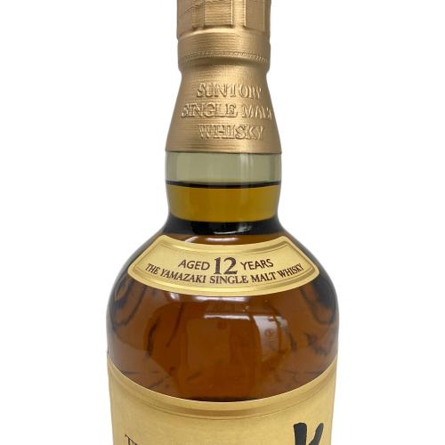 サントリー ジャパニーズウィスキー シングルモルト 700ml 山崎 12年 未開封
