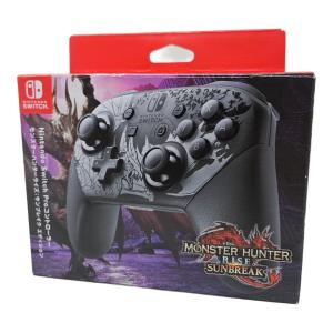Nintendo (ニンテンドー) Nintendo Switch Proコントローラー モンスターハンターライズ:サンブレイク エディション 通電確認のみ Nintendo Switch用 HAC-013