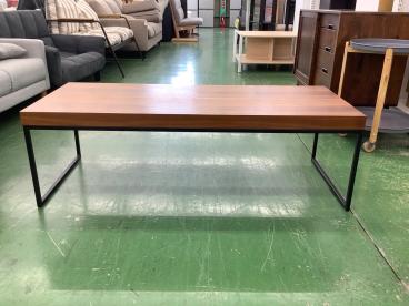 美品1年未満Francfrancガラステーブル