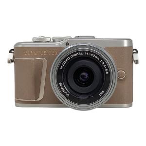 OLYMPUS (オリンパス) ミラーレス一眼カメラ 14-42mm EZレンズキット 2019年モデル 3 E-PL10 1605万画素 フォーサーズ 専用電池 SDXCカード対応 BJCA12499