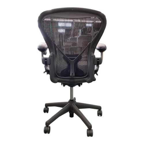 Herman Miller (ハーマンミラー) ワークチェアー ブラック クラシック グラファイトベース クッション劣化 32 AE123AWB