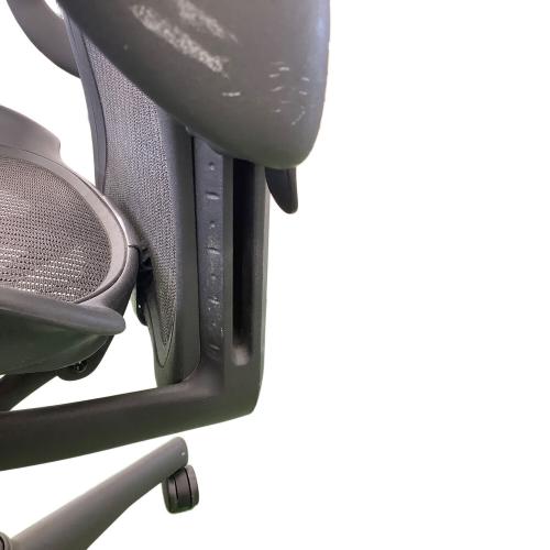 Herman Miller (ハーマンミラー) ワークチェアー ブラック クラシック グラファイトベース クッション劣化 32 AE123AWB