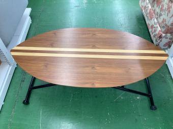 サーフボードリフトテーブル ブラウン 西海岸スタイル HK-5011-17 ウォールナット・メープル