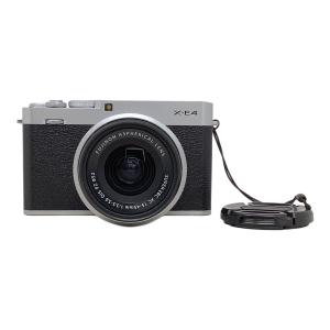 FUJIFILM ミラーレス一眼カメラ 2021年モデル レンズキット フジノンレンズ XC15-45mmF3.5-5.6 OIS PZ付 28 X-E4 2610万画素 APS-C 専用電池 SDXCカード対応 2W005925