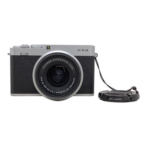 FUJIFILM ミラーレス一眼カメラ 2021年モデル レンズキット フジノンレンズ XC15-45mmF3.5-5.6 OIS PZ付 28 X-E4 2610万画素 APS-C 専用電池 SDXCカード対応 2W005925