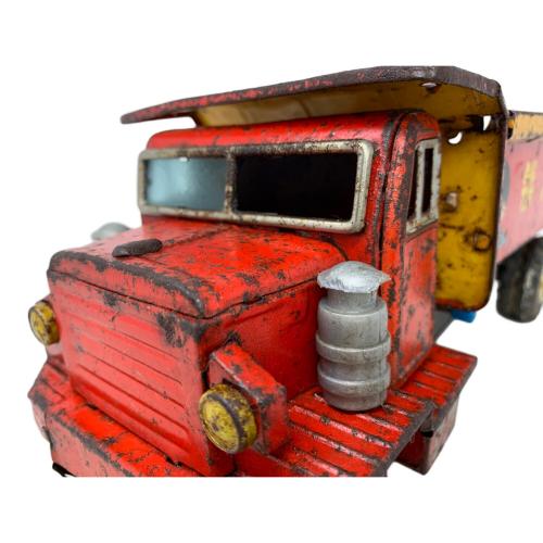 ブリキ サビ有 鉄人28号 ダンプカー