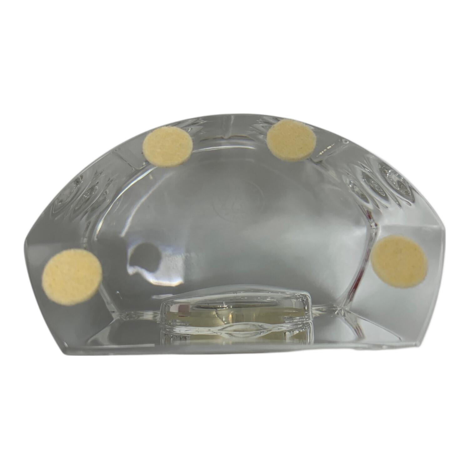 Baccarat (バカラ) 置時計 エキノックス クリスタルクロック 動作確認