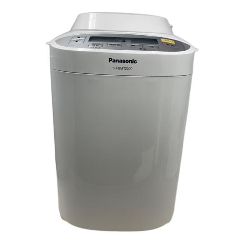 Panasonic (パナソニック) ホームベーカリー レシピ本付 SD-BMT2000 2024年製