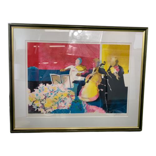 絵画 ポールギアマン 「オーケストラ」