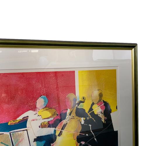 絵画 ポールギアマン 「オーケストラ」