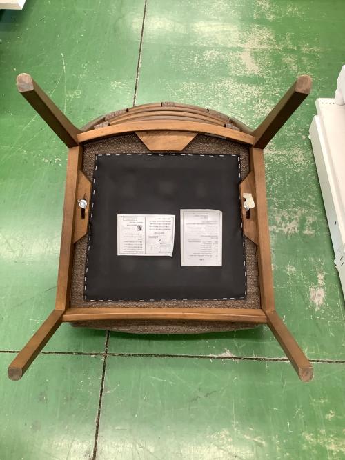 ニトリ ダイニングチェアー ブラウン 204 C-27M Nコレクション