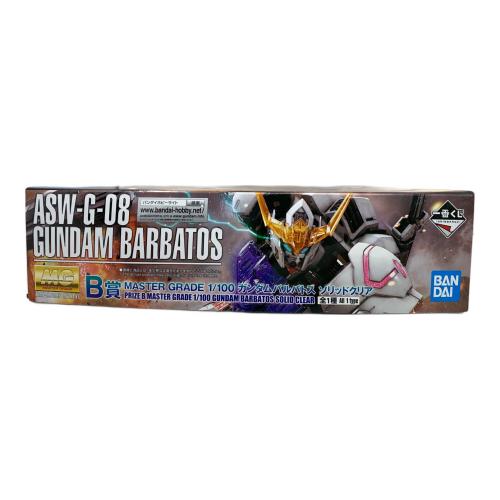 BANDAI (バンダイ) ガンプラ B賞 MASTER GRADE 1/100 ガンダムバルバトス ソリッドクリア
