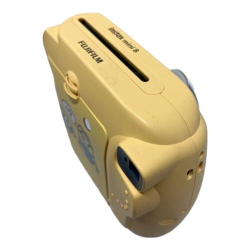 FUJIFILM (フジフィルム) インスタントカメラ instax mini 8 ヨゴレ有・レンズカバー・足形ケース欠品