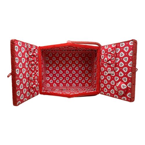 Cath kidston (キャス キッドソン) ソーイングボックス ピンク ホワイト