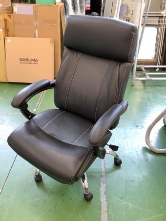 ニトリ オフィスチェア ブラック アクリス