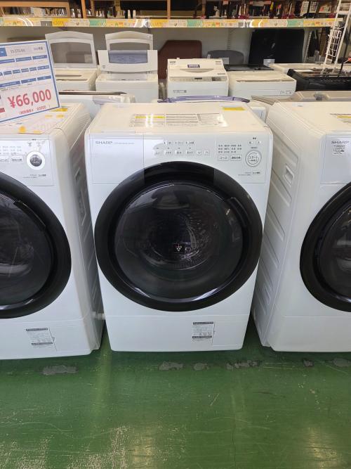 SHARP (シャープ) ドラム式洗濯乾燥機 ES-S7G-WL 2022年製