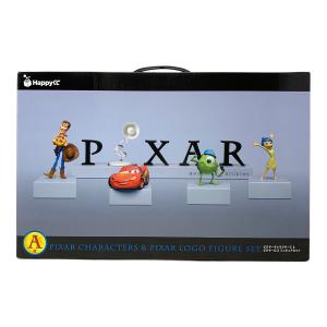 フィギュア ピクサーキャラクターズ＆ピクサーロゴ フィギュアセット HAPPYくじ