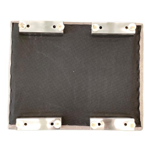 桜屋工業 (サクラヤコウギョウ) ナイトテーブル グレー 270 引き出し2段