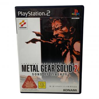 METAL GEAR SOLID2 SONS OF LIBERTY Playstation2用ソフト 第二回メタルギアソリッド債発行記念 CERO C (15歳以上対象)