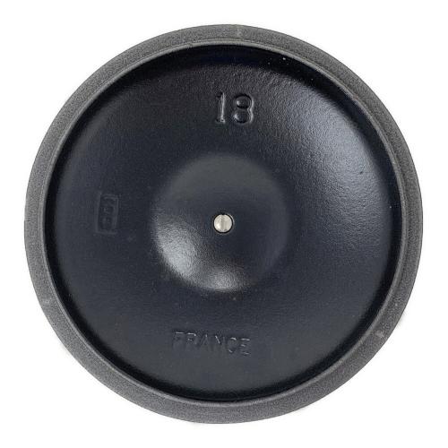 LE CREUSET (ルクルーゼ) 鍋 ブラック COCOTTE EVERY 18