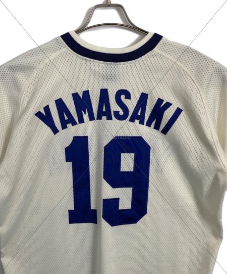 横浜DeNAベイスターズ　復刻ユニフォーム　山﨑康晃選手19番　Lサイズ　古着 横浜DeNAベイスターズ復刻ユニフォーム山﨑康晃選手19番Lサイズ古着