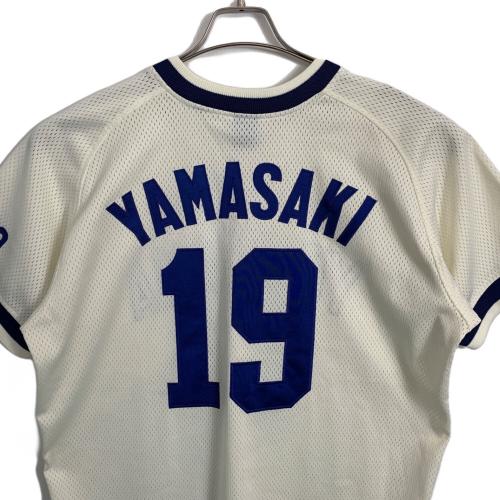 横浜DeNAベイスターズ (ヨコハマディーエヌエーベイスターズ) ユニフォーム メンズ SIZE L ホワイト×ブルー 球団創設5周年 山崎康晃