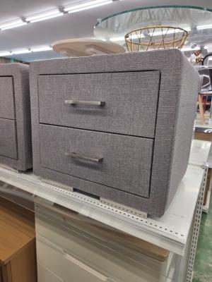 桜屋工業 (サクラヤコウギョウ) ベッドサイドテーブル BA-33-Lex グレー