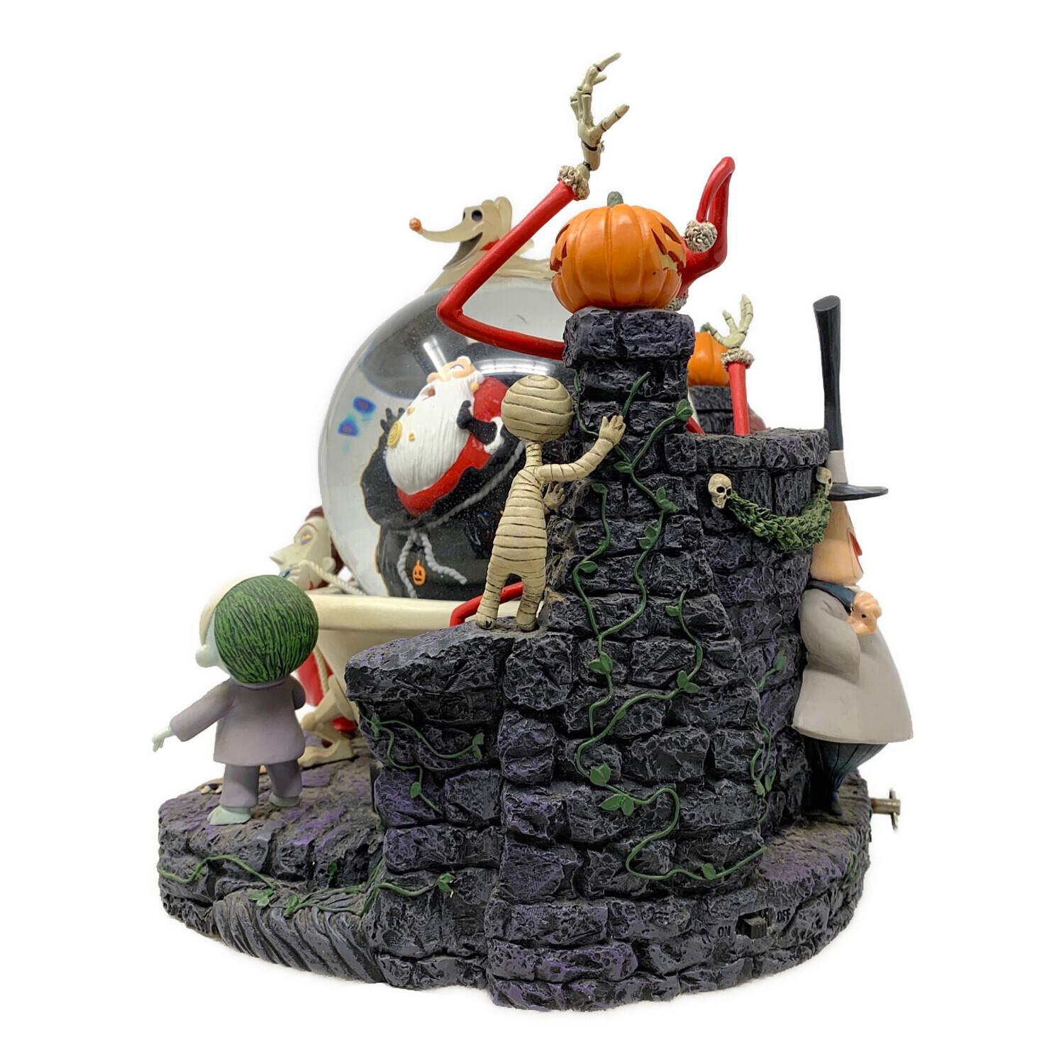 ディズニー　ナイトメアビフォアクリスマス　スノードーム　オブジェ ディズニーグッズ ヤケ有 スノードーム ナイトメア・ビフォア