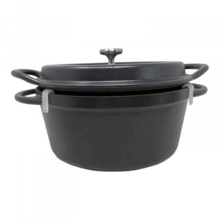 VERMICULAR (バーミキュラ) オーブンポットラウンド 18㎝ ブラック