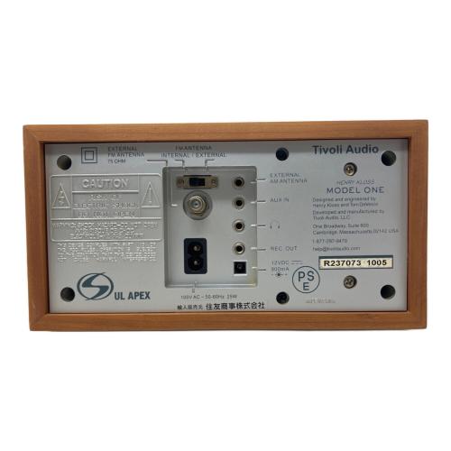 Tivoli Audio (チボリオーディオ) AM/FMテーブルラジオ Model One M1SLC JP 2005年製