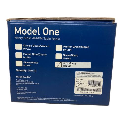Tivoli Audio (チボリオーディオ) AM/FMテーブルラジオ Model One M1SLC JP 2005年製